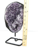 Amethyst Druzy on Metal Stand - 3.9 kg (#226032)