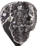 Dark Amethyst Druzy on Metal Stand - 7.8 kg (#226034)