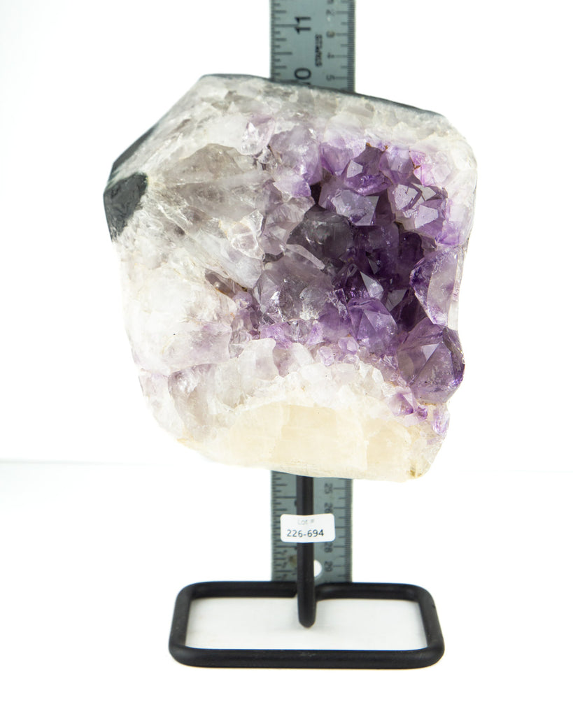 Amethyst Druzy on Stand - 12.07 lb (#226694)