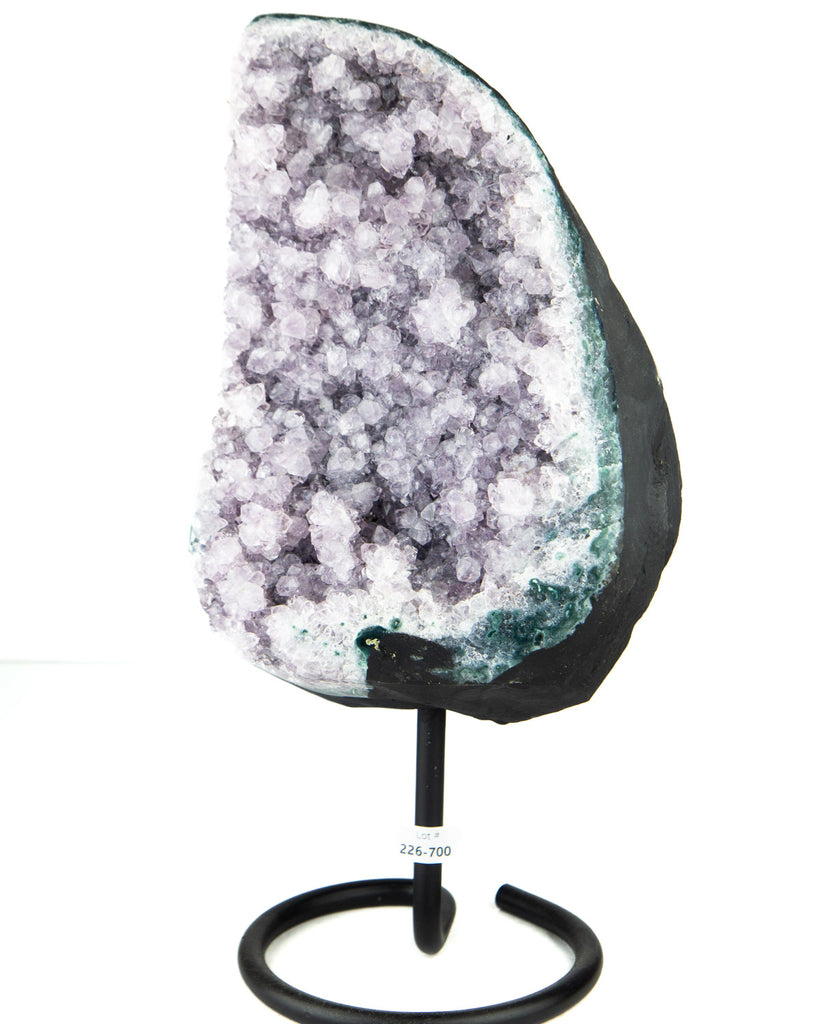 Amethyst Druzy on Stand - 10.39 lb (#226700)