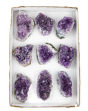 Uruguayan Amethyst Druzy - 9 pcs (#226012)