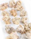 Moroccan Calcite Selenite Clusters - 14 pcs (#226004)