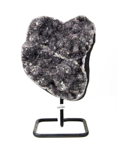 Amethyst Druzy on Stand - 6.84 lb (#226663)