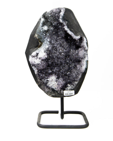 Amethyst Druzy on Stand - 8.21 lb (#226664)