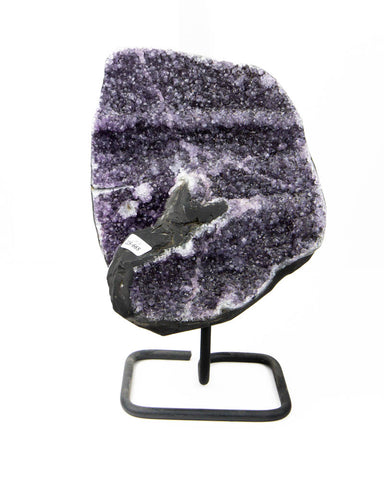 Amethyst Druzy on Stand - 8.55 lb (#226665)