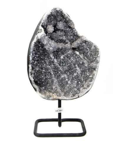 Amethyst Druzy on Stand - 8.35 lb (#226667)