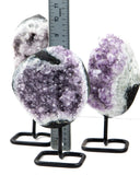 Amethyst Druzy on Stands - 3 pcs (#226348)