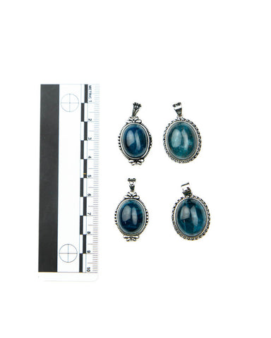 Apatite Fancy Pendants - 4 pcs (#226173)