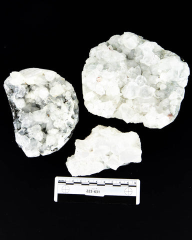 Apophyllite Specimens - 3 pcs (#225631)