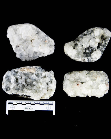 Apophyllite Specimens - 4 pcs (#225633)