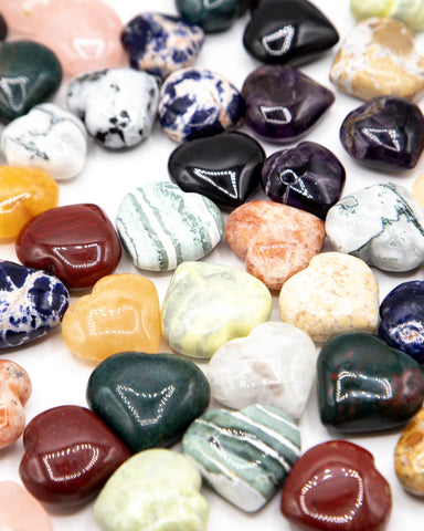 Assorted 30mm Hearts (India) [10 pack]