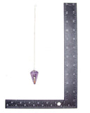 Chakra (Inlaid) Faceted Pendulum