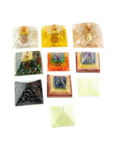 Assorted Pyramids - 10 pcs (#226182)