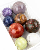 Assorted Spheres - 8 pcs (#225953)