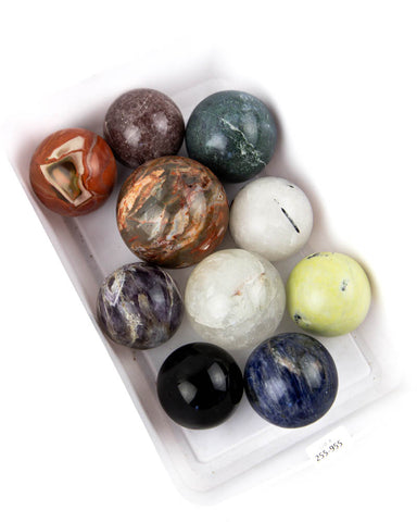 Assorted Spheres - 10 pcs (#225955)