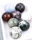 Assorted Spheres - 8 pcs (#226308)