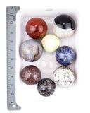 Assorted Spheres - 9 pcs (#226309)