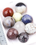 Assorted Spheres - 9 pcs (#226309)