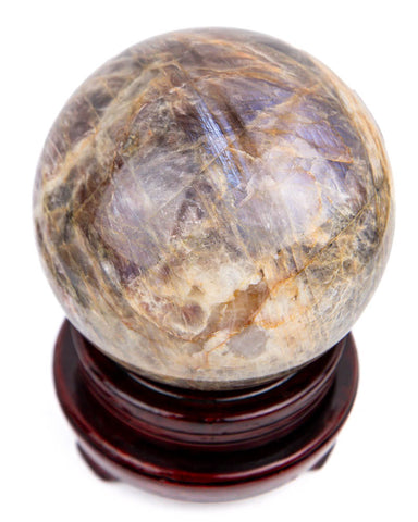 Belomorite Moonstone Sphere - 8.98 lb (#225803)