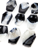Black Agate Coffin Dish