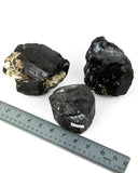 Large Black Tourmaline Specimens - 3 pcs (#225771)