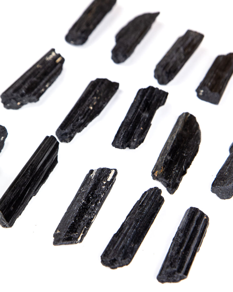 Rough Black Tourmaline (per pc)
