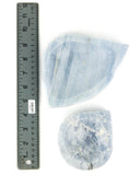 Blue Calcite Bowls - 2 pcs (#255833)