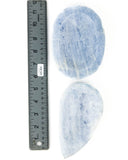 Blue Calcite Bowls - 2 pcs (#255835)