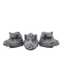 Boars Head Carving (Obsidian)