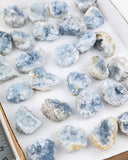 Celestite Druzy Flat - 30 pcs (#225799)