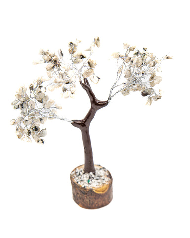 Chip Tree (Coated) - Rainbow Moonstone