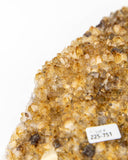 Citrine Druzy with Rutile - 8.13 lb (#225751)