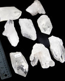 Clear Quartz Points and Clusters - 8 pcs (#226616)