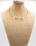 Gold Plated Cuff Choker Necklace
