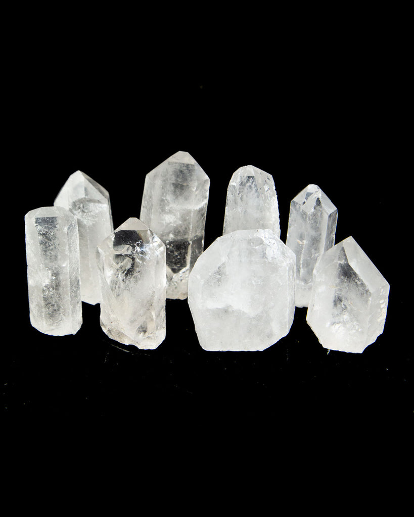 Cut Base Clear Quartz Points (1 kg)