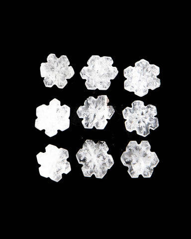 Quartz Snowflake Carving
