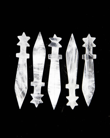 Clear Quartz Knife