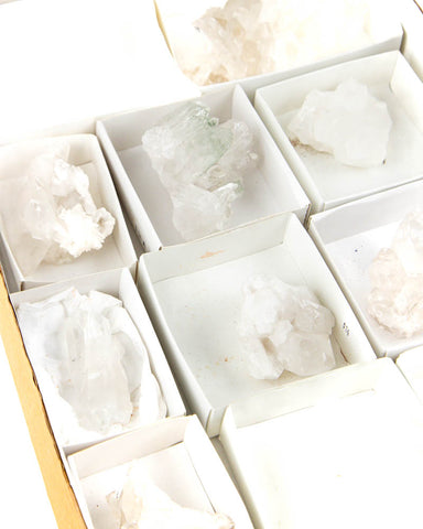 Clear Quartz Clusters - 11 pcs (#226016)