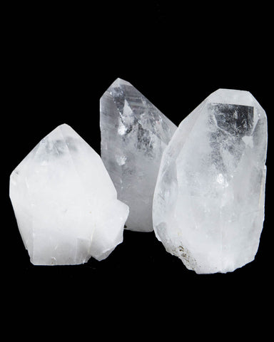 Quartz Point Cut Base - 3 pcs (#226814)