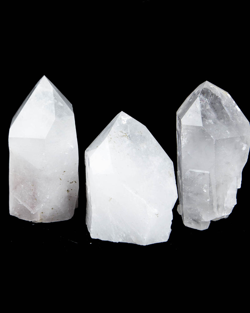 Quartz Point Cut Base - 3 pcs (#226815)