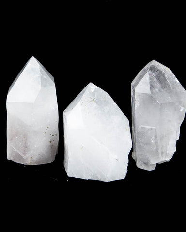 Quartz Point Cut Base - 3 pcs (#226815)