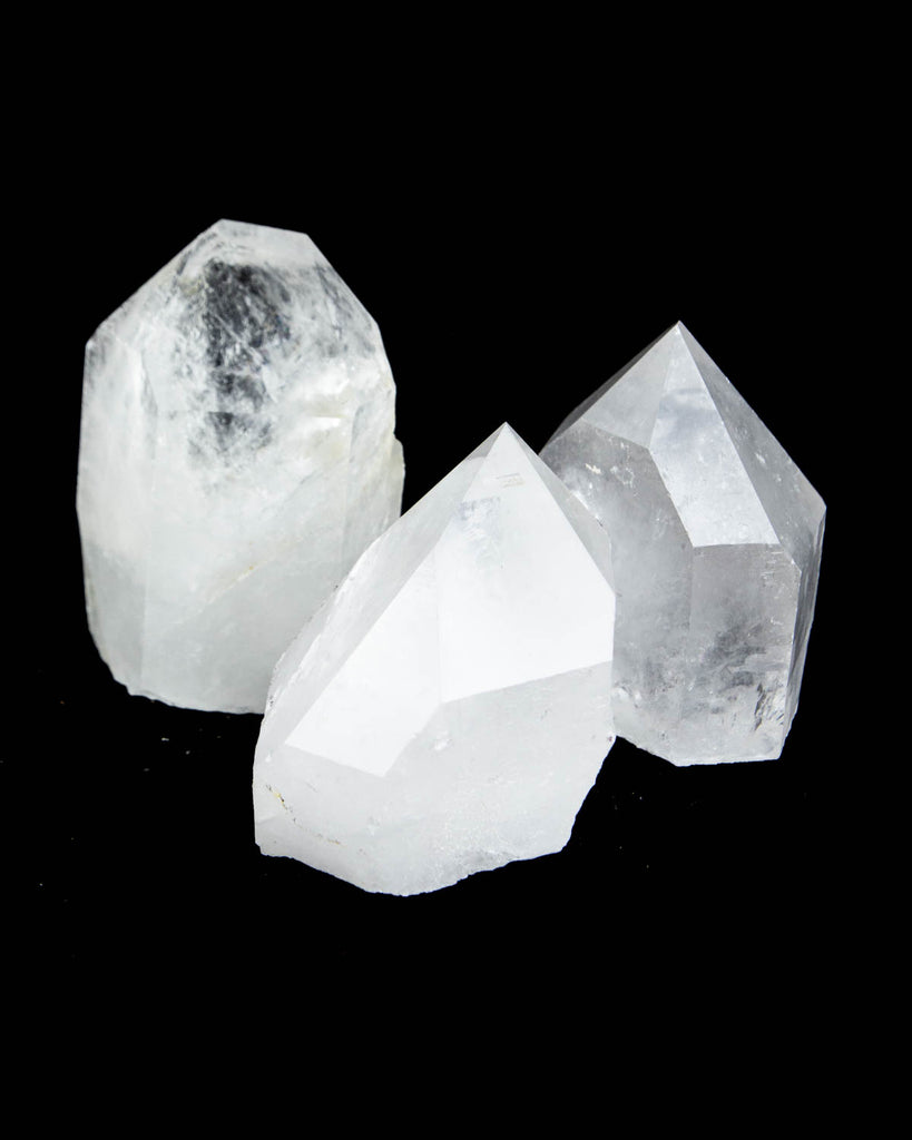 Quartz Point Cut Base - 3 pcs (#226816)