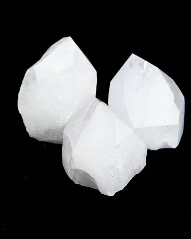 Quartz Point Cut Base - 3 pcs (#226817)
