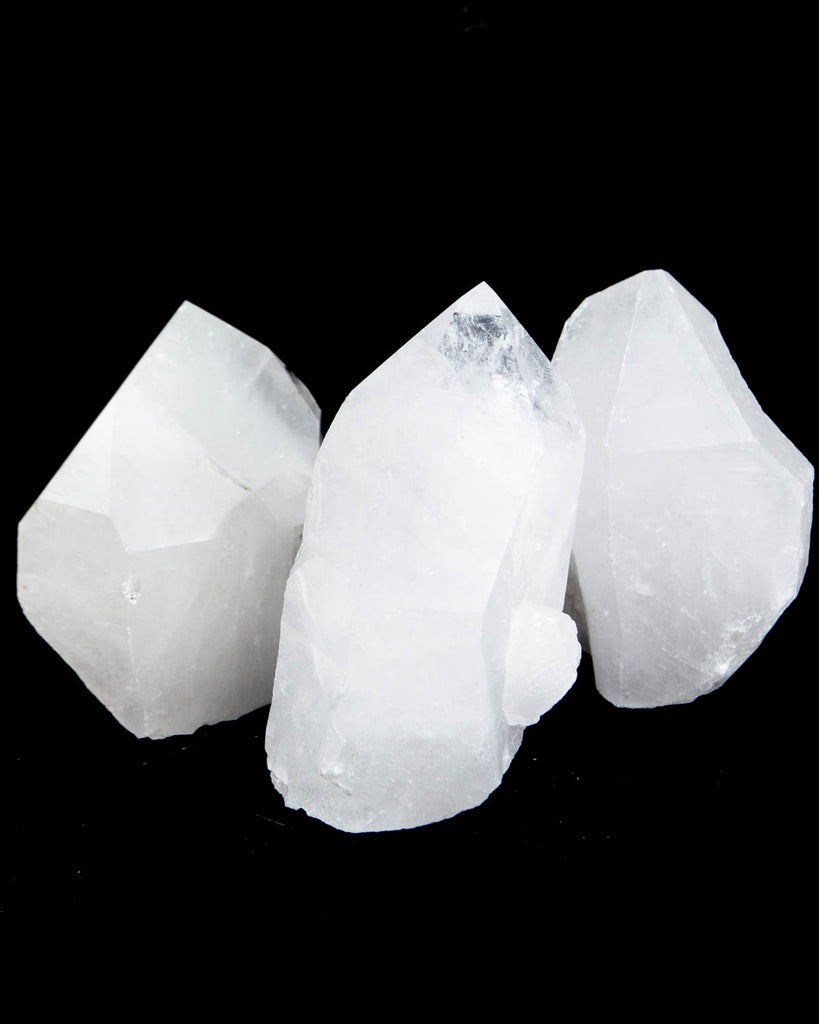 Quartz Point Cut Base - 3 pcs (#226818)