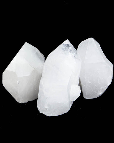Quartz Point Cut Base - 3 pcs (#226818)