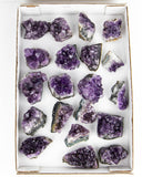 Dark Amethyst Druzy - 20 pcs / 8.01 lb (#225552)