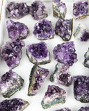 Dark Amethyst Druzy - 20 pcs / 8.01 lb (#225552)