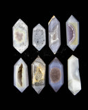 Agate Double Terminated Points - 8 pcs (#225951)