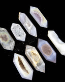 Agate Double Terminated Points - 8 pcs (#225951)