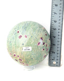 Ruby Fuchsite Sphere - 9.63 lb (#225063)